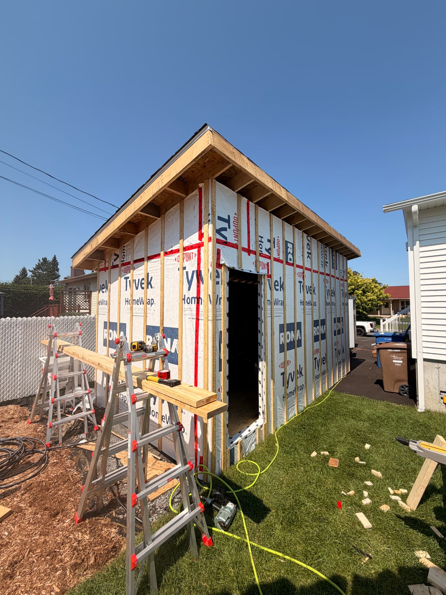 Cabanon sur mesure — projet réalisé par LAFARGE Construction et Rénovation Inc.